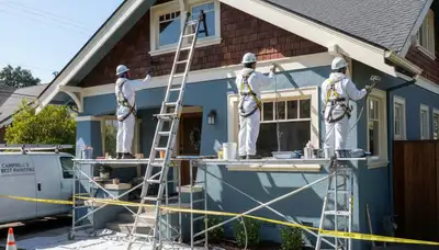 Painting contractor in Mountain View, CA providing professional interior and exterior painting services