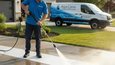 Concrete pressure cleaning in Mountain View, CA for driveways, patios, and walkways