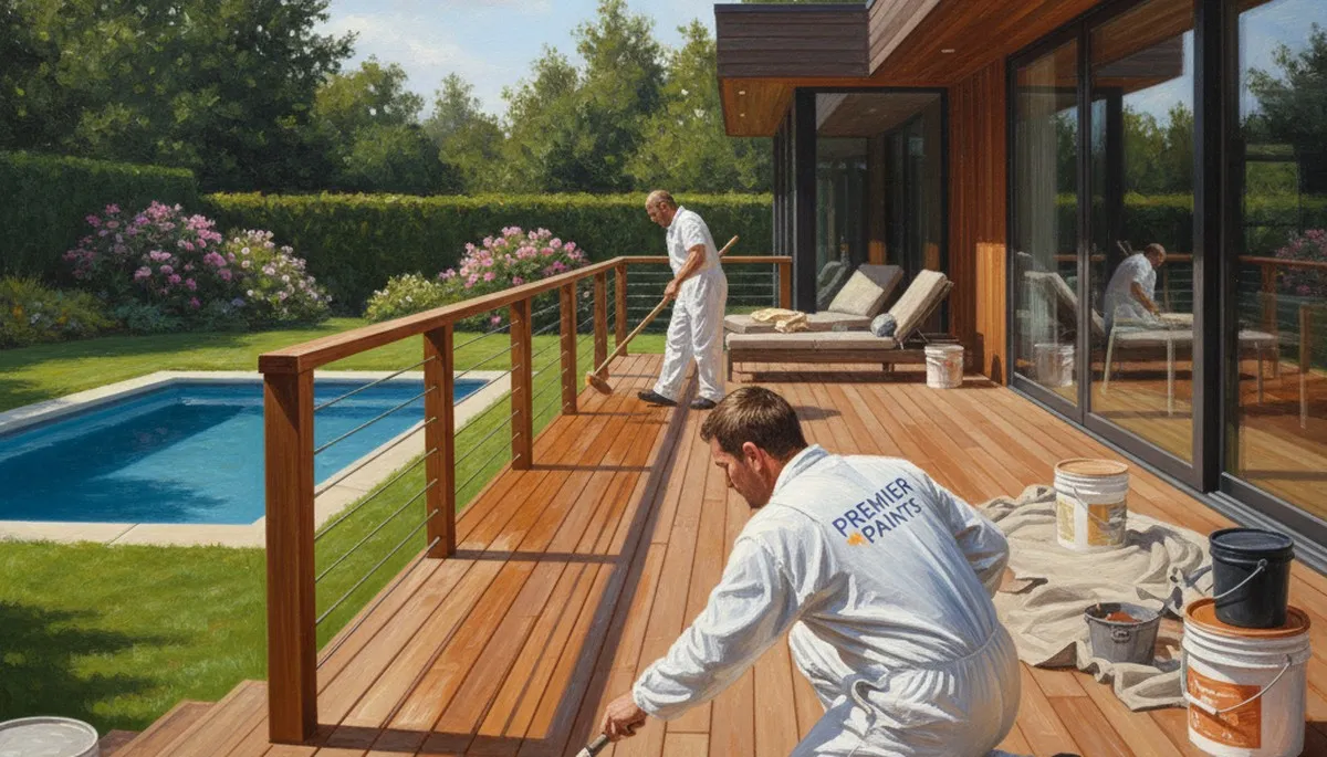 Professional deck staining service in Mountain View, CA for weather protection and curb appeal