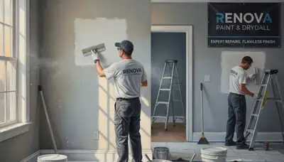 Drywall repair in Mountain View, CA by Mountain View Paint Pros for cracks, holes, and moisture damage