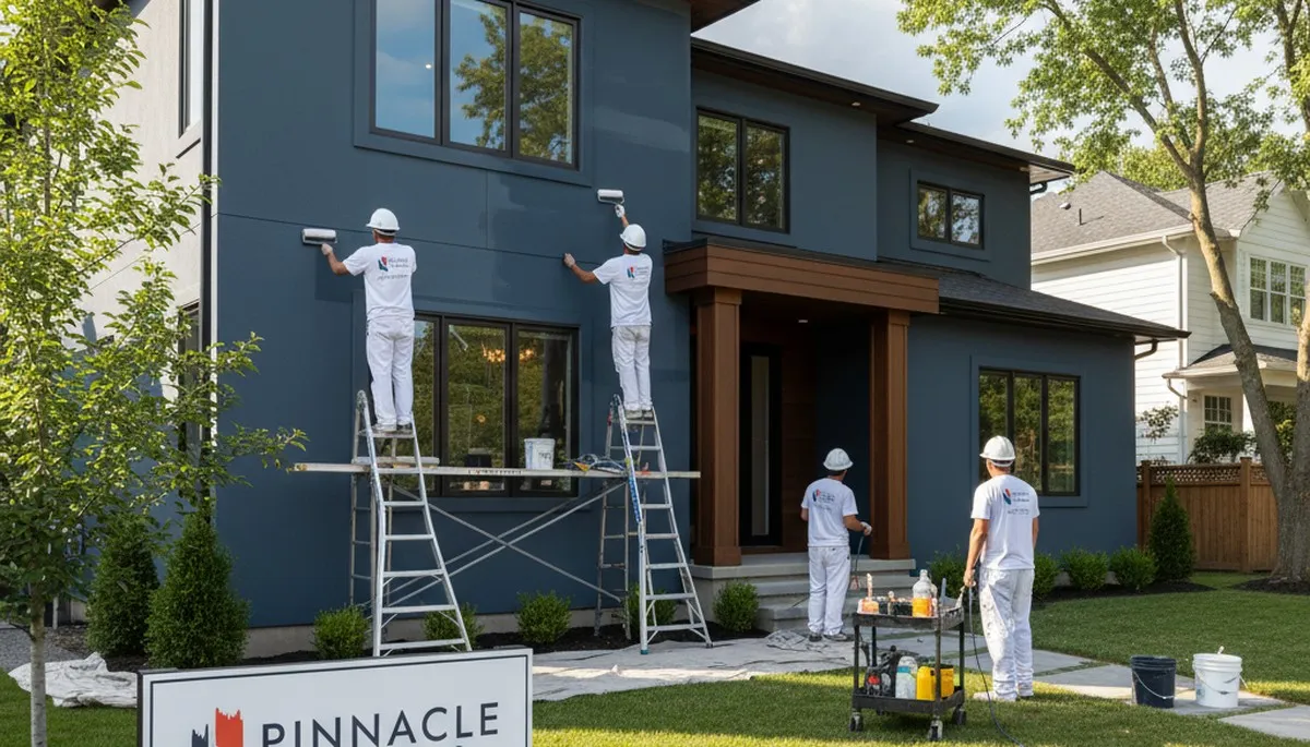 Mountain View, CA exterior house painting by professional painters for durable curb appeal