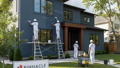 Mountain View, CA exterior house painting by professional painters for durable curb appeal