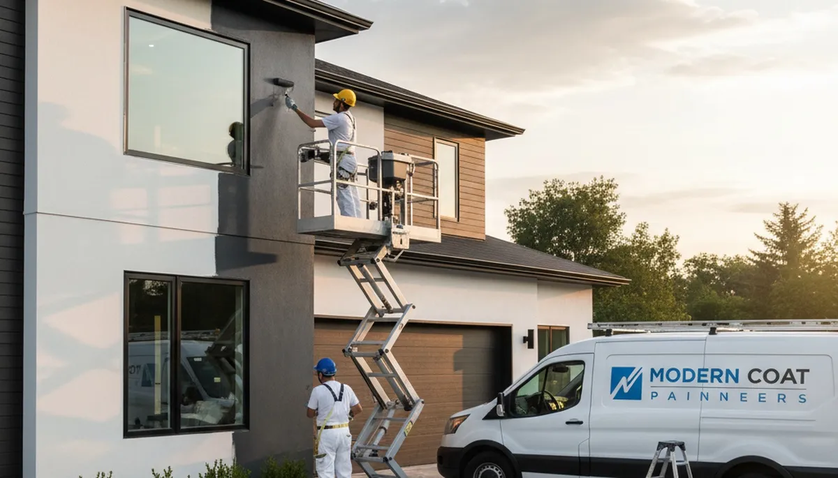 Mountain View, CA exterior house painters applying durable finishes to protect and boost curb appeal