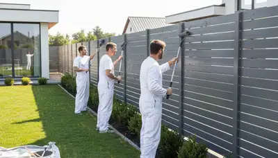 Fence painting service in Mountain View, CA for weather protection and a clean finish