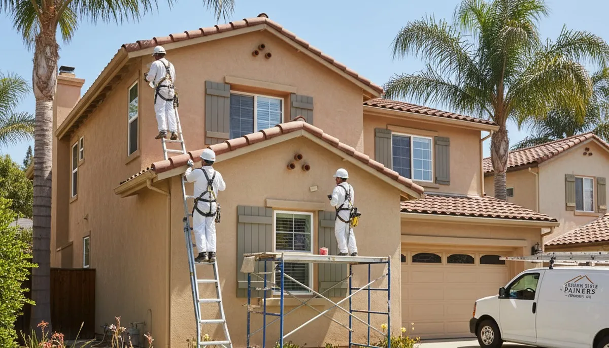 Painting contractors in Mountain View, CA providing professional interior and exterior painting services