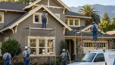 Mountain View, CA painters providing professional interior and exterior painting services