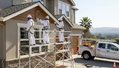 Painting contractor serving Mountain View, CA for interior and exterior house painting