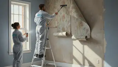 Professional wallpaper removal in Mountain View, CA for clean, careful wall prep and stripping