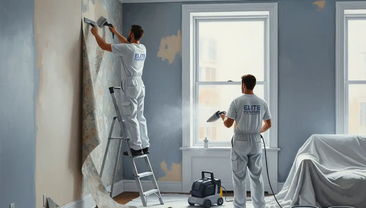 Professional wallpaper removal service in Mountain View, CA for clean home wall prep